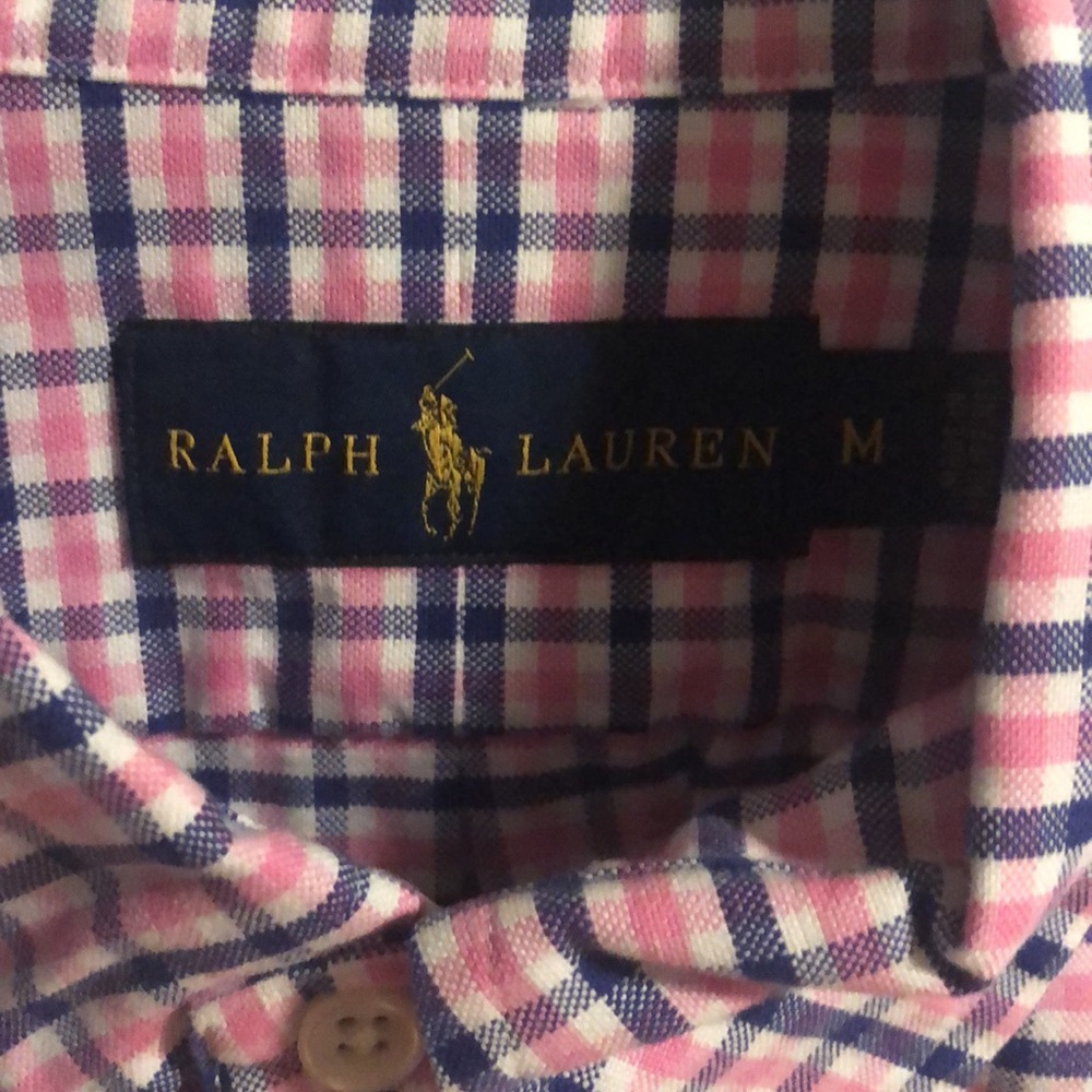 Men’s polo Ralph Lauren long sleeve button down shirt - Picture 2 of 3